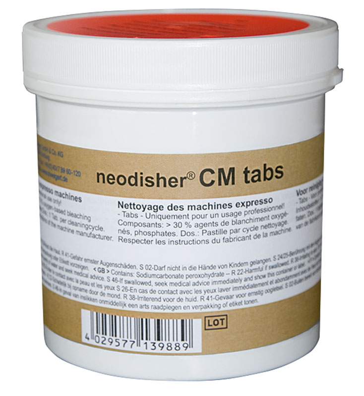Neodisher CM tabs