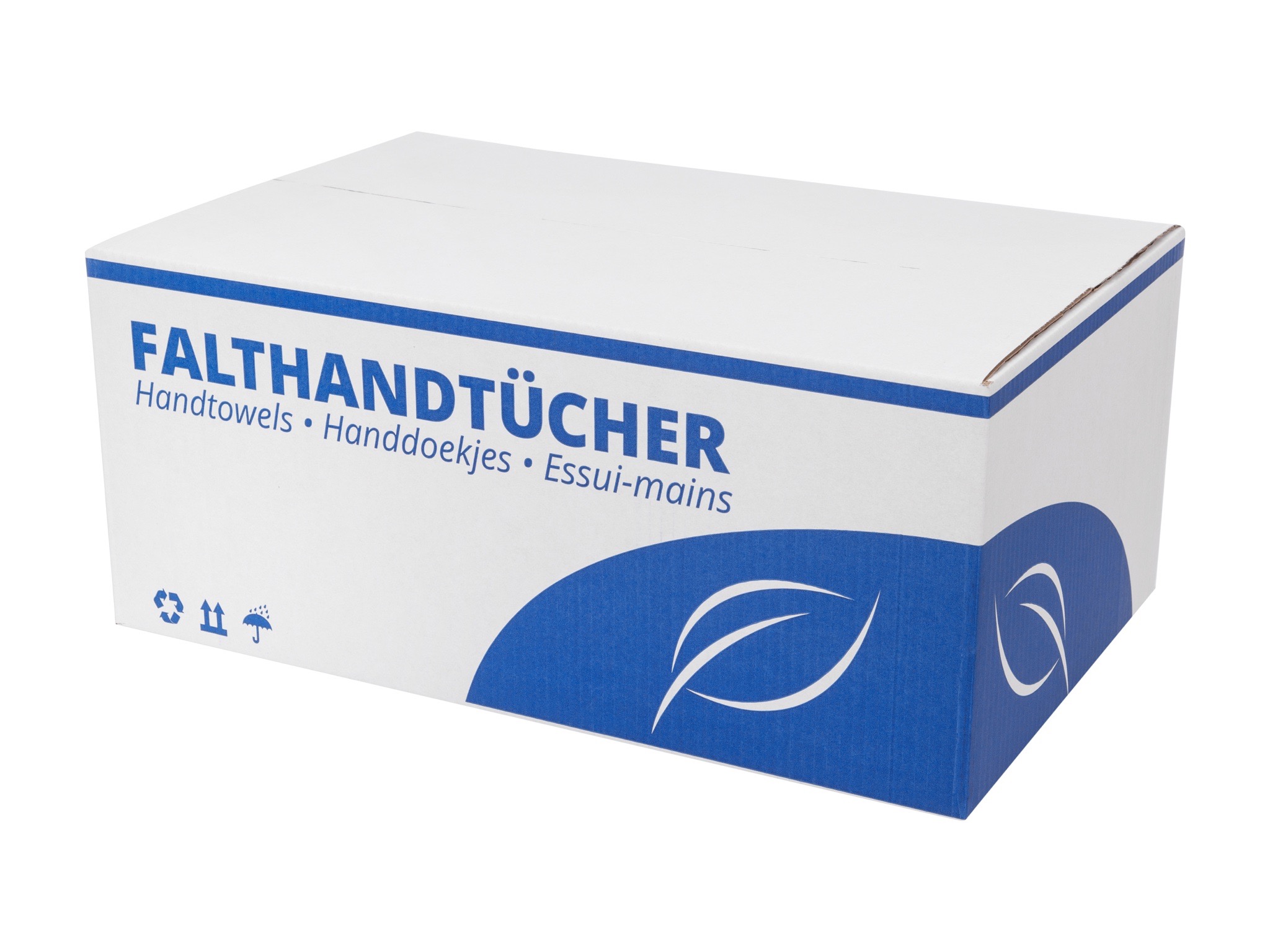 3200 Falthandtücher Zellstoff hochweiß
